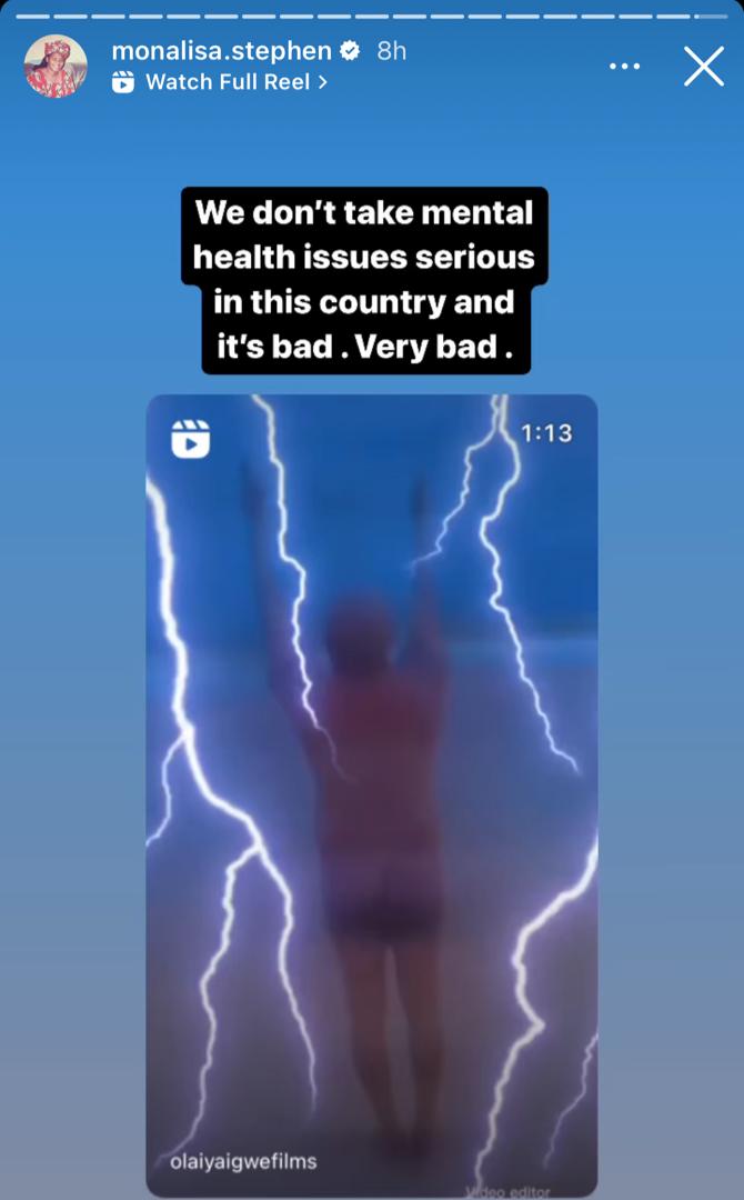 Monalisa Stephen terms Olaiya Igwe's 'unclad' support for Tinubu as mental illness