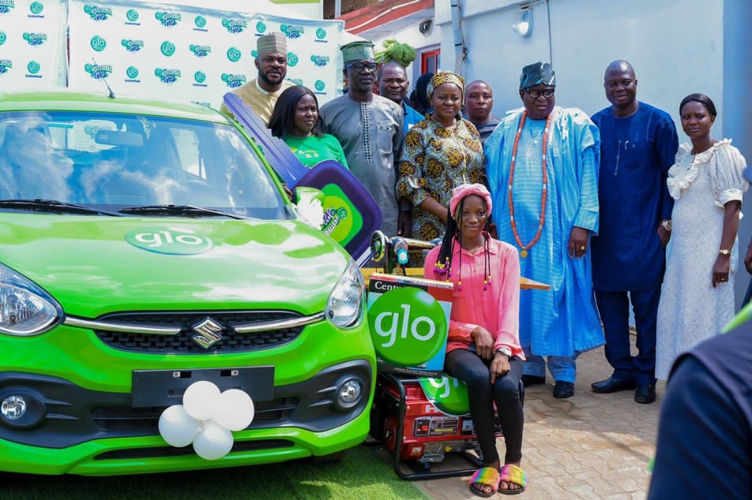 Latest Winner of Car Prize in Glo Promo Weeps for Joy in Ijebu Ode
