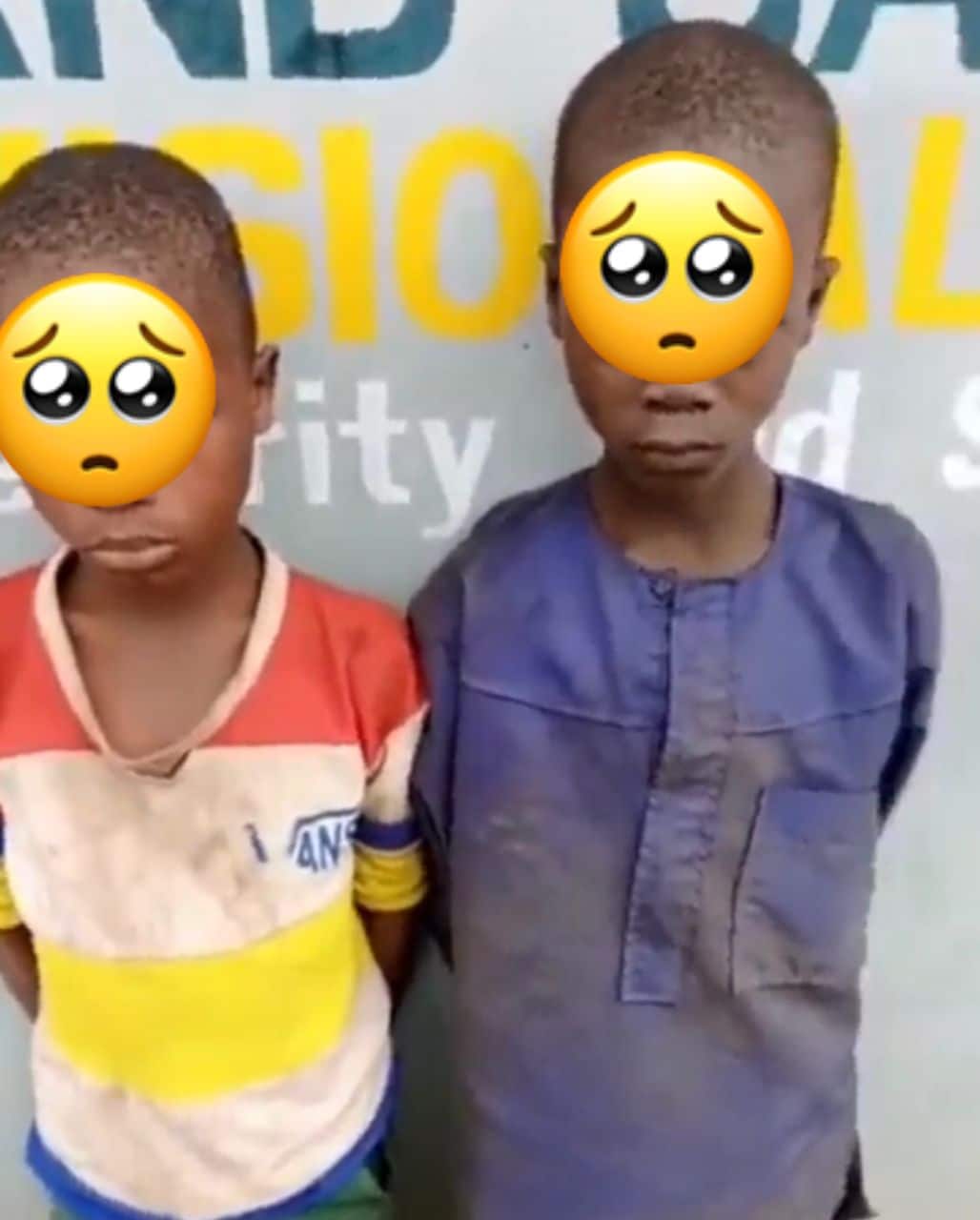 Underage boys 'sniffing gum' to get high nabbed (Video)