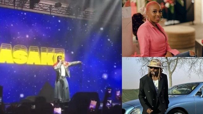Tear-jerking moment Asake stopped Lagos show to pay tribute to lost lives during UK show (Video)