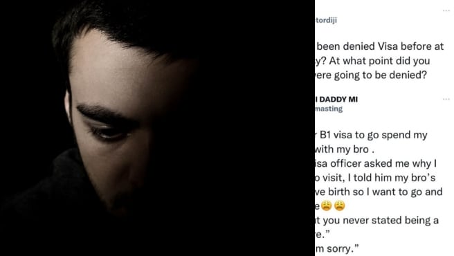 Twitter user narrates how he got denied visa to see his brother