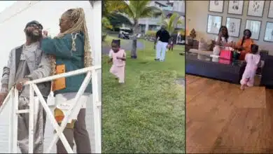 Davido and Chioma join family to celebrate Christmas (Video)