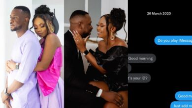 "From Twitter DMs to iMessage to Forever" — Lady gushes as she narrates love story
