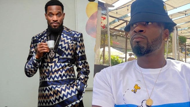 "Bonafide hustler! You deserve royalties" — Teebillz praises D'banj following arrest