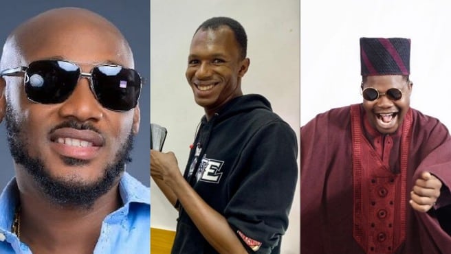 2Face Idibia awards Mr Macaroni for clapping back at trolls (Video)