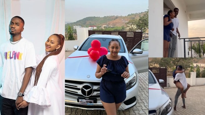 "Buy her a Benz if she patiently waited for you" — Josh2Funny says as he surprises wife (Video)