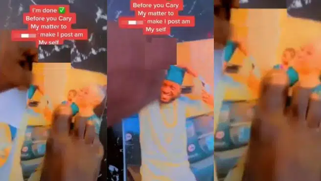 "Think twice before you marry; baby mama is better than a wife" — Heartbroken man warns as his marriage crashes (Video)