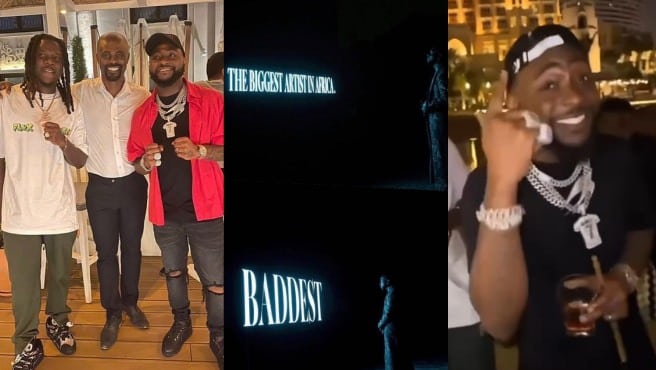 Davido all smiles in Qatar ahead of performance at World Cup closing event (Video)