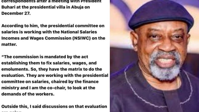 FG to increase minimum wage - Chris Ngige