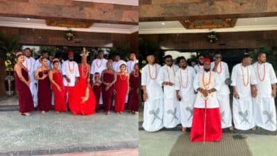 First photos and videos from Sir Balo's traditional wedding