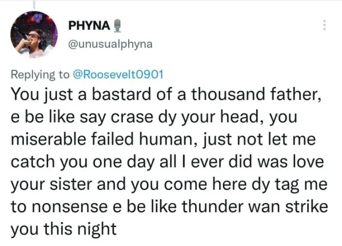 "You're just a bastard" — Phyna engages Daniella's brother over claims of having 'toxic fans'