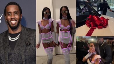 Diddy gifts twin daughters matching Range Rover SUVs for their 16th birthday (Video)