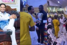 Members make money rain as Pastor Odumeje marks 40th birthday (Video)