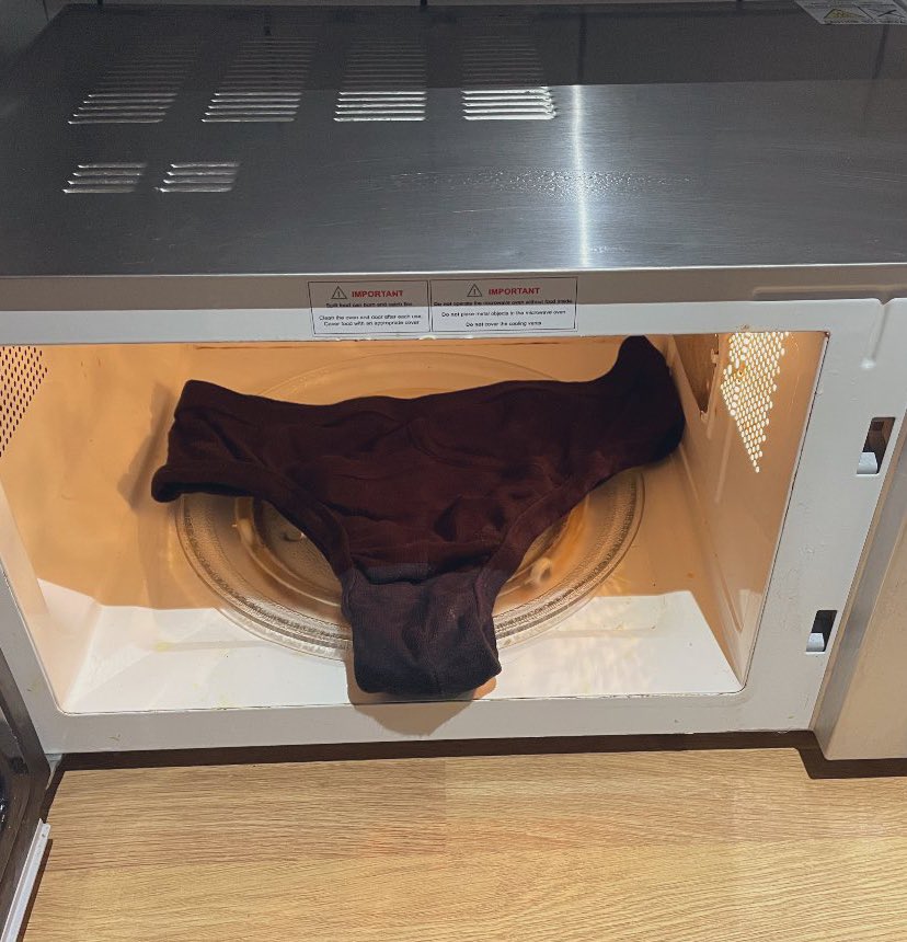 Why I microwave my underwear before wearing it – Lady spills