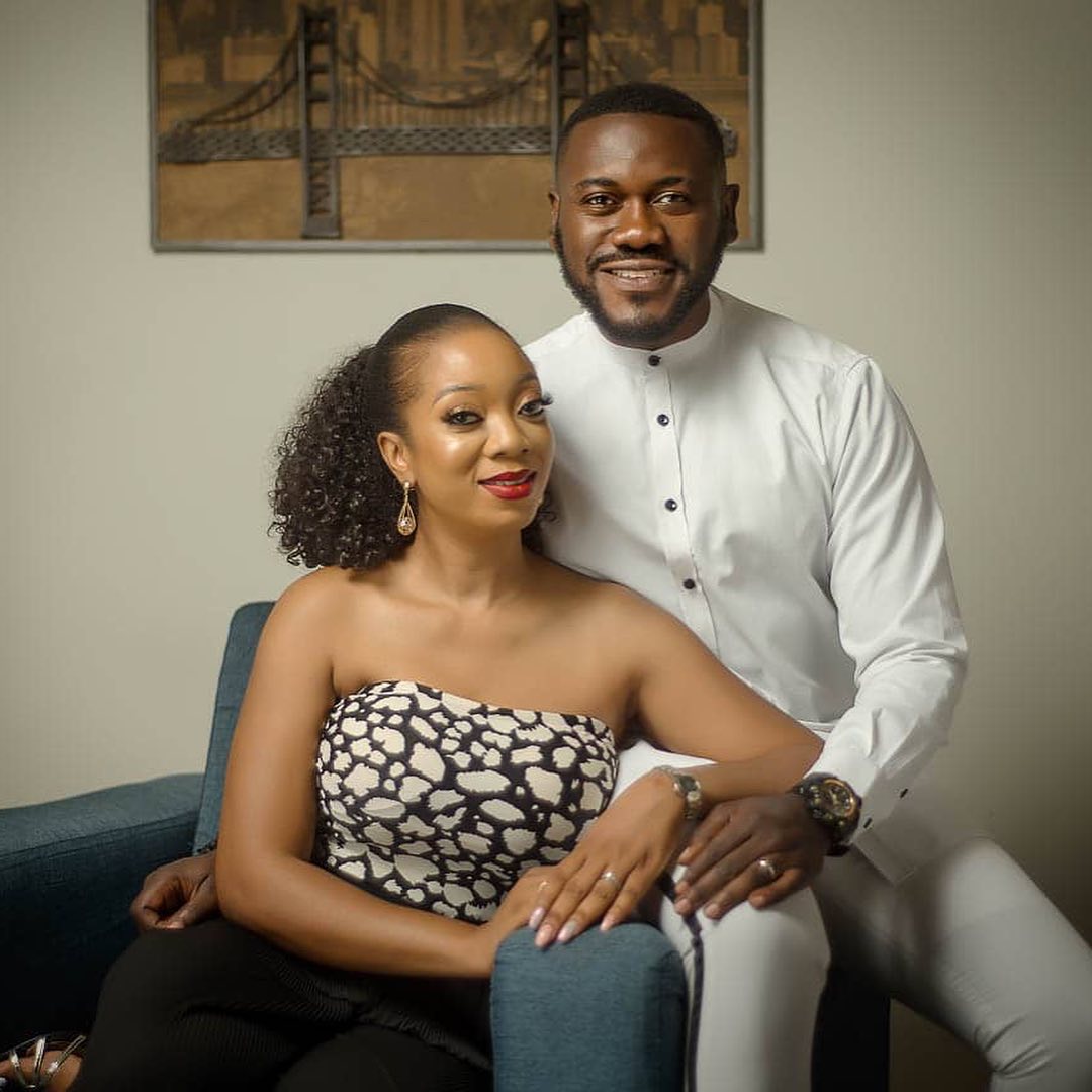 Deyemi Okanlawon marks 10th wedding anniversary with tear-jerking note