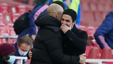 Arteta says he does not want title battle with his friend Guardiola