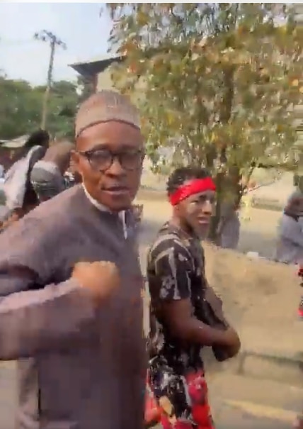 Buhari's look-alike spotted at Peter Obi's campaign in Anambra