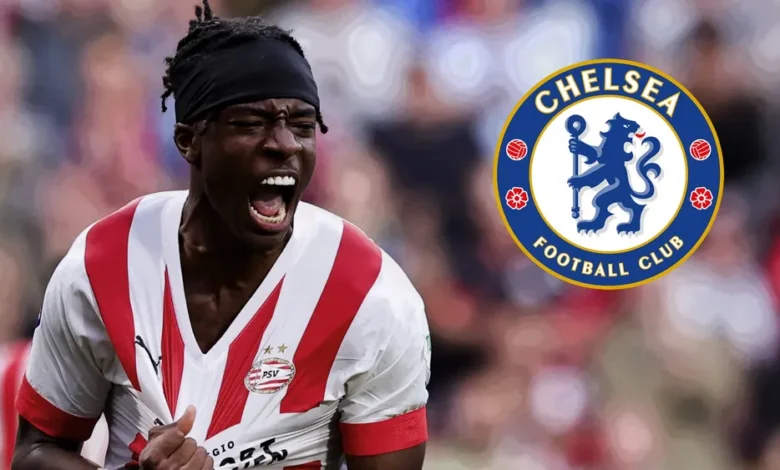 Chelsea to sign Nigerian-born PSV winger Noni Madueke in £29m deal