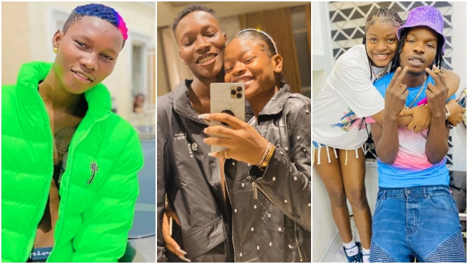 Naira Marley's brother speaks about his relationship with Shubomi after break up with Zinoleesky