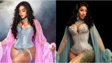 "Chichi don blow" - Reactions as Cardi B shares Chichi's photo where she recreated one of her looks