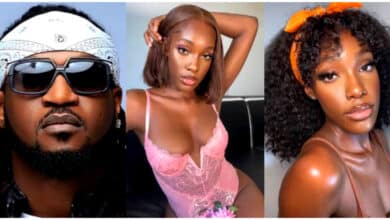 Paul Okoye’s lover, Ivy Ifeoma reacts after being referred to as ‘broomstick’ -VIDEO