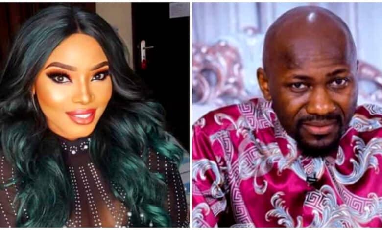 Halima Abubakar tattooed Apostle Suleman's name on her body - Friend spills