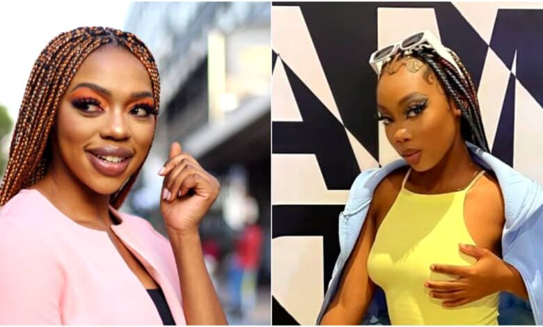 #BBTitans: Fans go gaga as Khosi and Blue Aiva’s ‘b00bs’ pop on screen