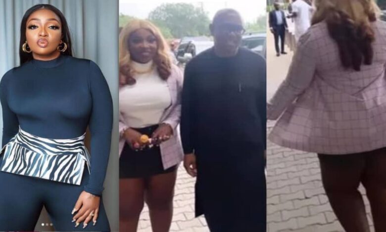 Anita Joseph trolls mini skirt Peter Obi