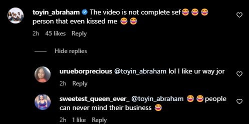 Toyin Abraham blasted following extensive hug with Sydney Talker, she responds (Video)