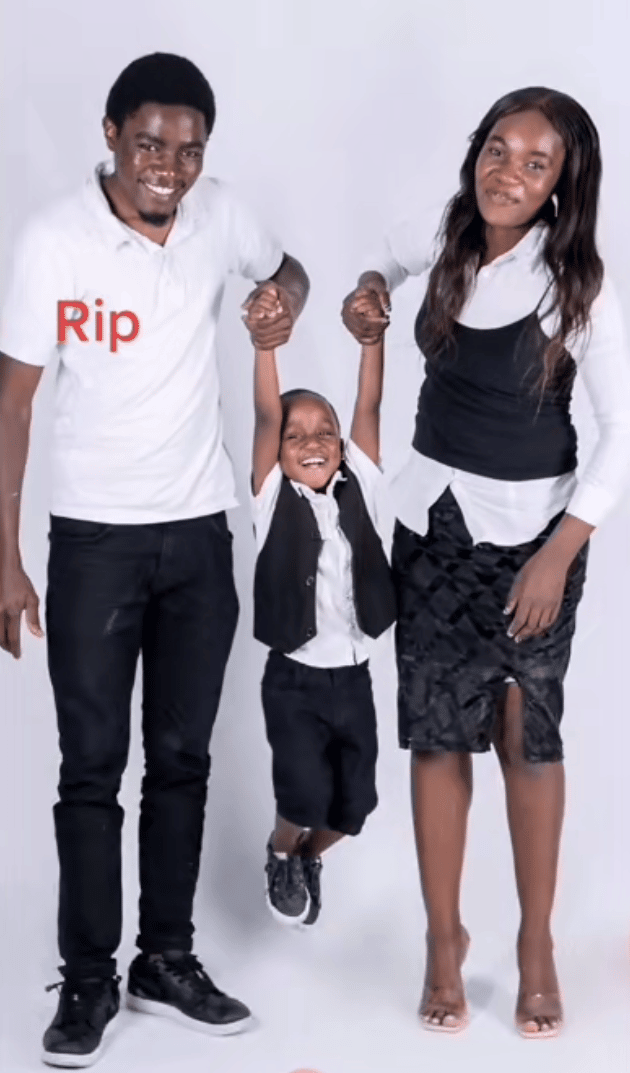 “How am I going to stay strong?” – Widow in tears as little son cries to see his late father (Video)