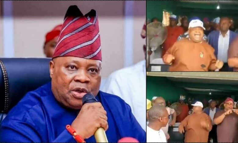 Amidst Tribunal saga, Ademola Adeleke beams of hope as he dances to 'Buga' (Video)