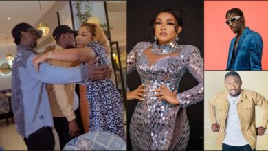 Mercy Aigbe reconciles Eloswag and Pharmsavi (Video)