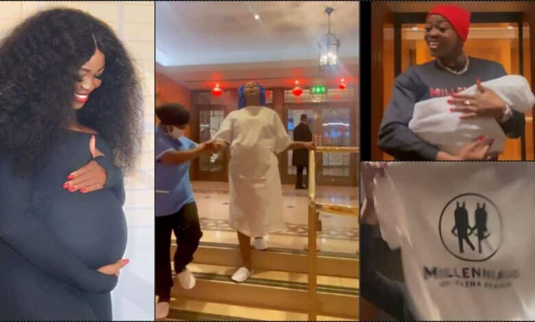 Ka3na slammed for faking pregnancy and childbirth (Video)