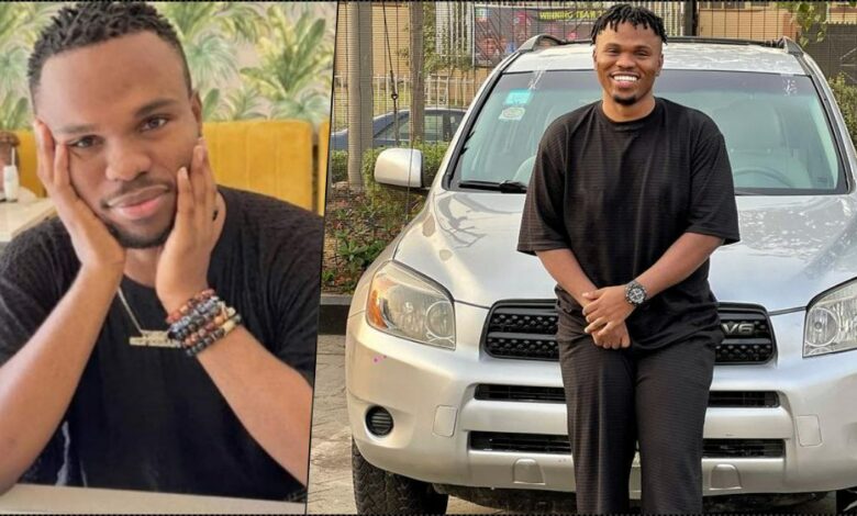 "Gossip business is a good business" — Tosin Silverdam says as he acquires second car (Video)