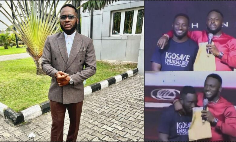 Emotional moment IGoSave gifts his friend Lexus car as token of appreciation (Video)