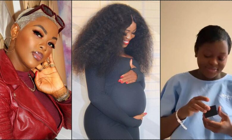 Ka3na welcomes new born baby in the UK (Video)