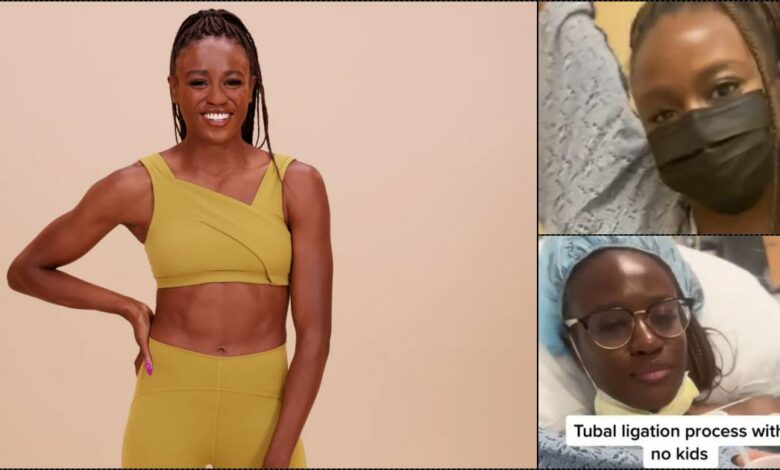 30-year-old athlete ties her fallopian tube; gives reasons she doesn't want children (Video)