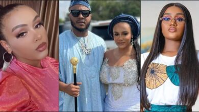 "I am no longer an Adeleke" — Sina Rambo's wife fumes, addresses issue with Chioma