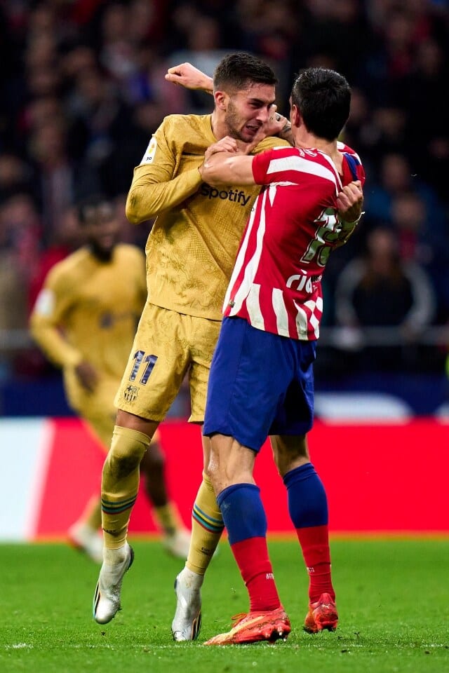 Torres and Savic shown red cards following an on-pitch 'WWE audition'
