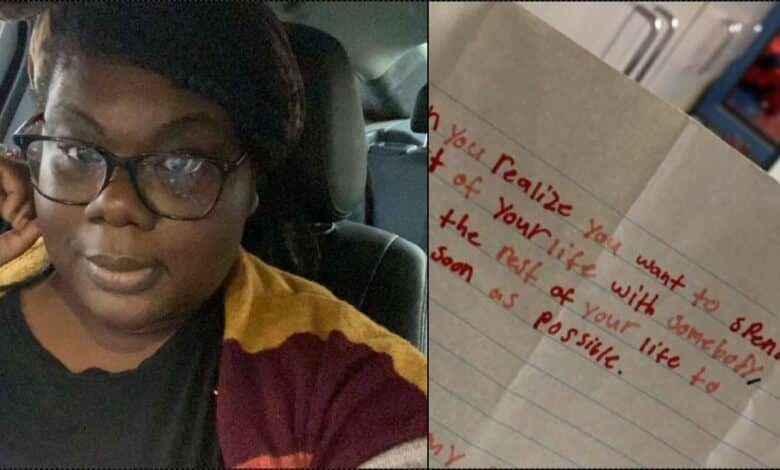 Teacher shares love letter seized from 12-year-old student