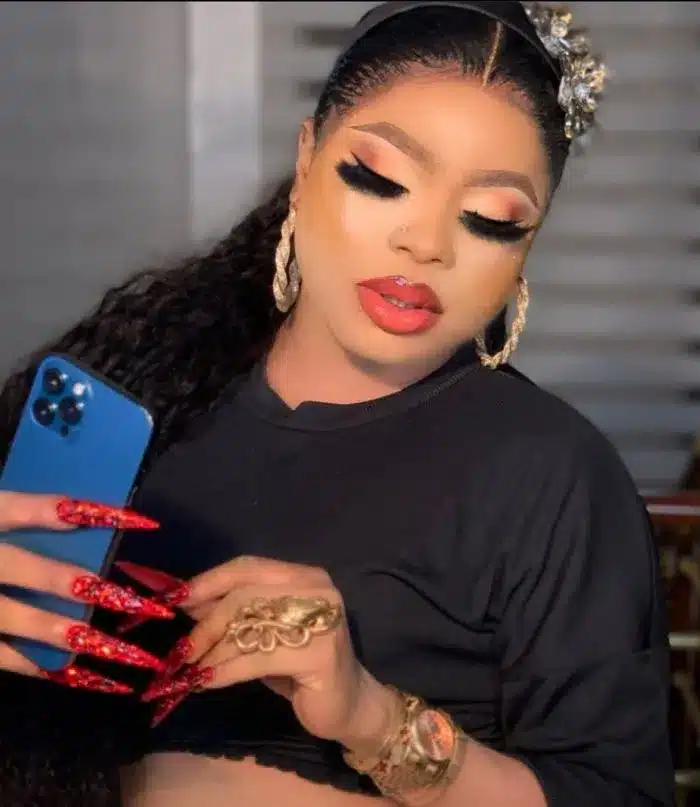 Reactions As Bobrisky Shows Off Food Items For His Household  