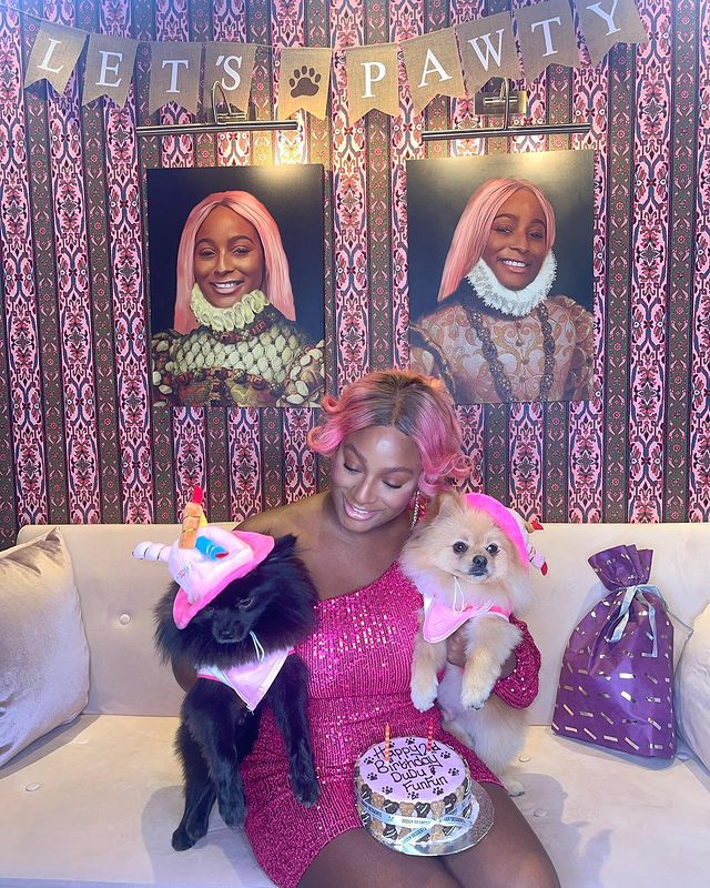 Cuppy Dudu FunFun Otedola birthday 