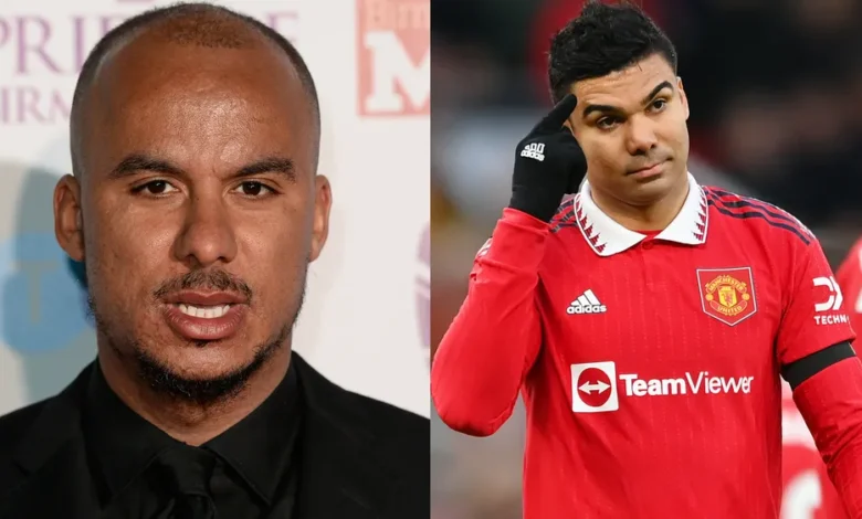 Agbonlahor mocked after he called for Casemiro to be arrested over violent conduct