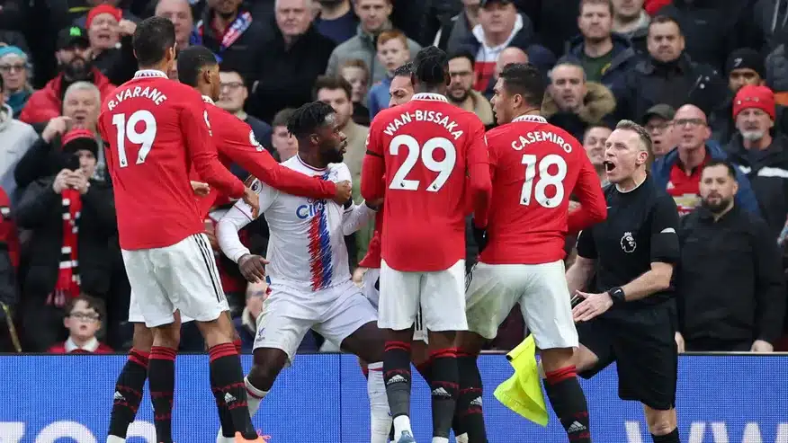 FA charges Manchester United and Crystal Palace after brawl