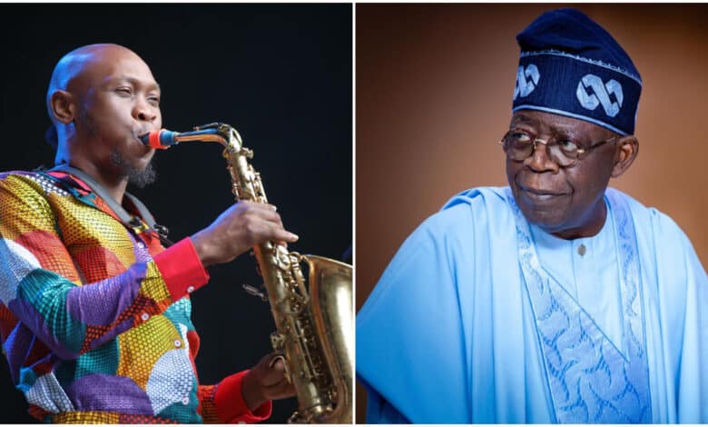 Seun Kuti defends old tweet praising Tinubu for ushering Buhari into power