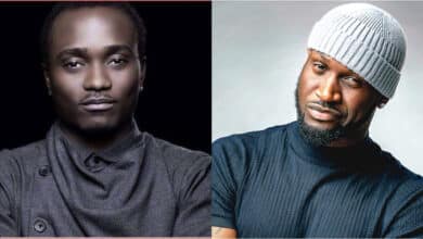 Your post is insulting to your father - Brymo slams Peter Okoye