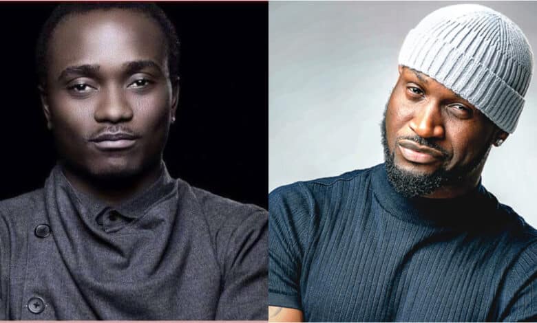 Your post is insulting to your father - Brymo slams Peter Okoye