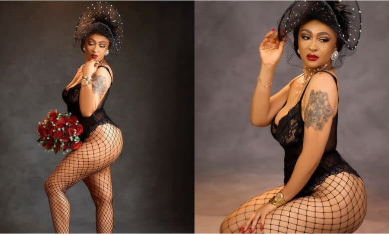 Do you have to go naked because is your Birthday? - Fans drag Rosy Meurer over lingerie birthday shoot