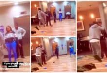 Husband breaks down in tears as he catches wife in a hotel with another man