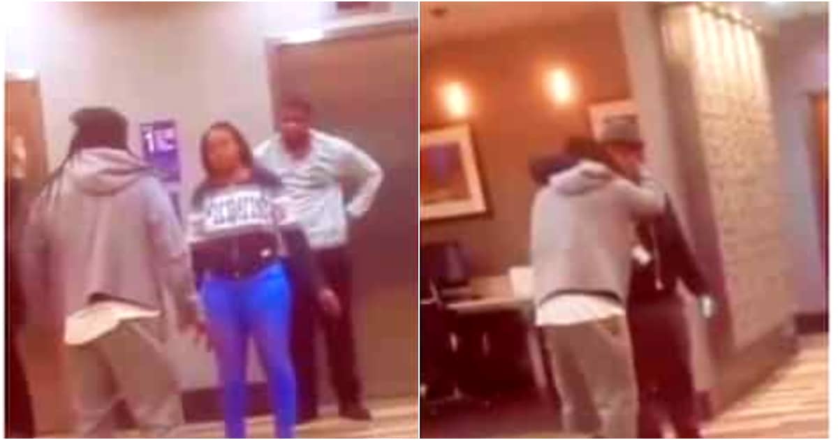 Husband breaks down in tears as he catches wife in a hotel with another man